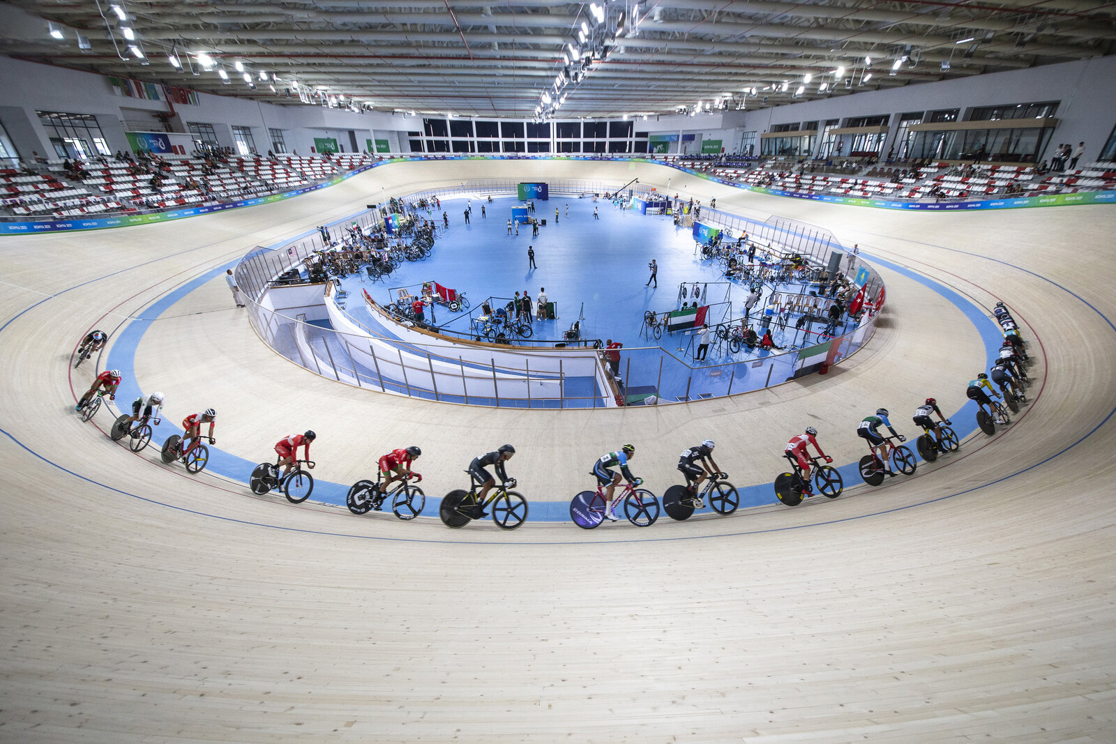 Bicycle Racing At The Velodrome