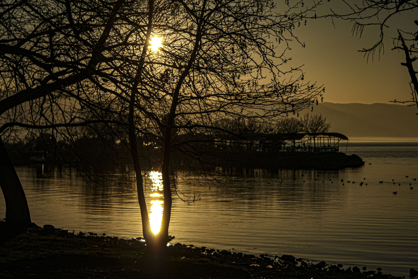 Sunset At Lake Iznik