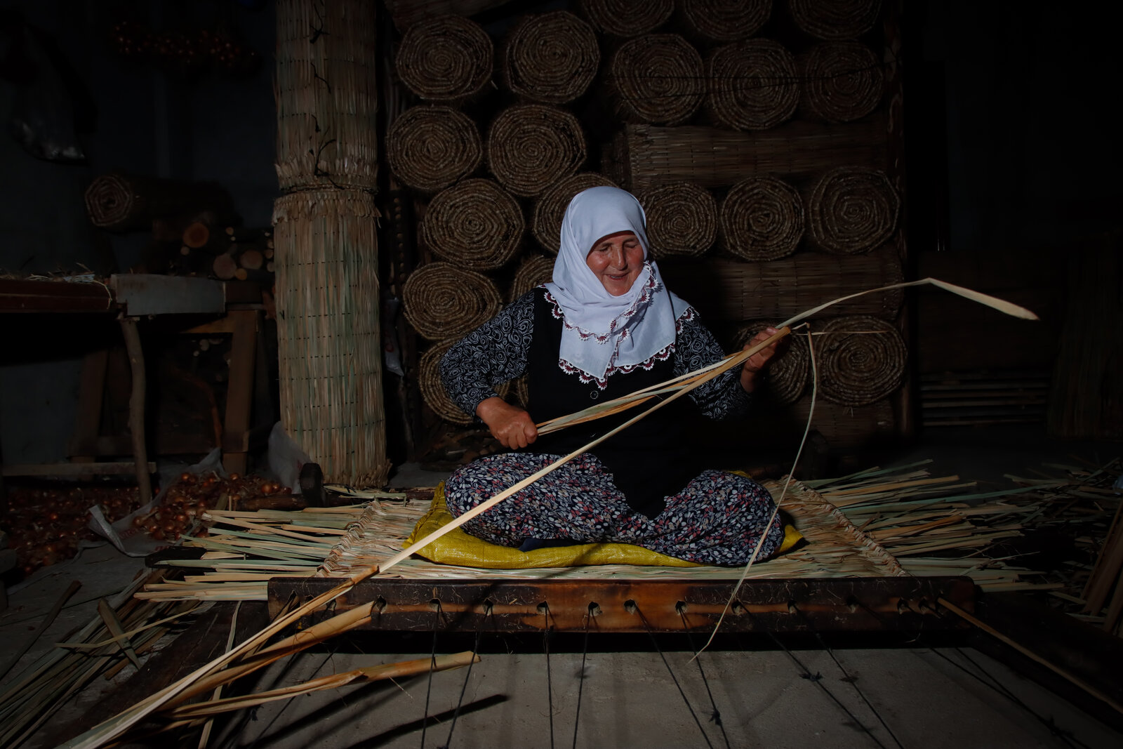 Hasırda Emeğin Dokusu