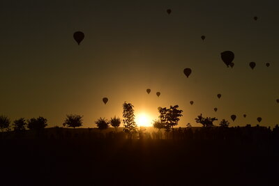 Ürgüp'te Gündoğumu