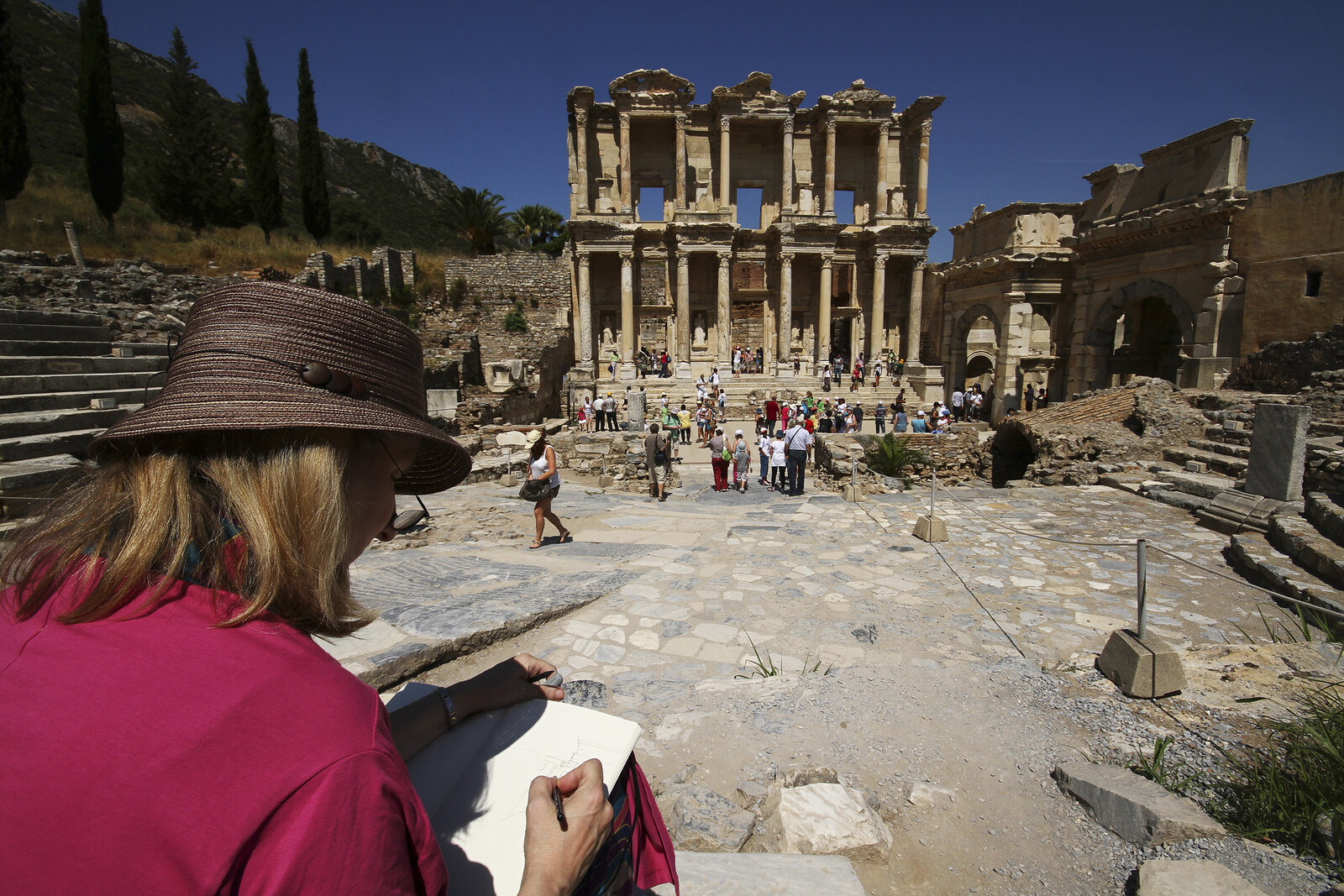 Efes Antik Kenti Celsus Kütüphanesi
