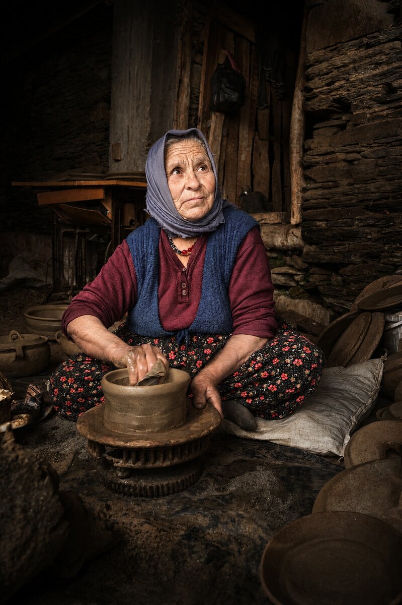 Çömlekçi Kadın