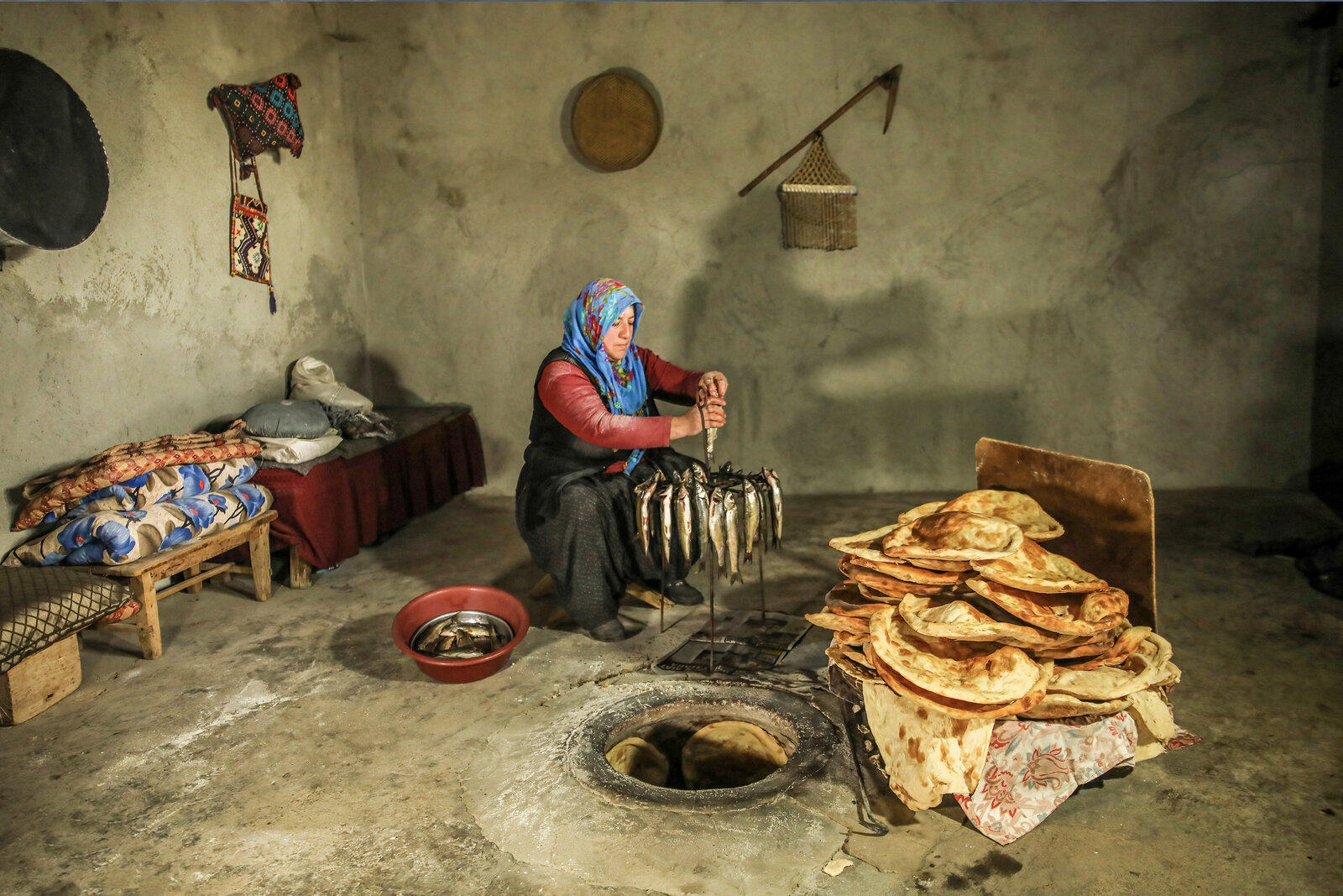 Vanlı Kadınlar Asırlık Tandır Geleneğini Yaşatıyor