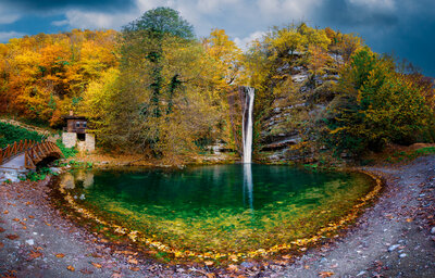 Erfelek Şelalesi Panoramik